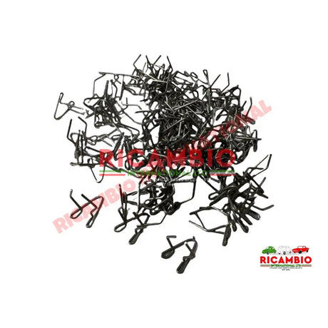 12 Piece Chrome Trim Moulding Kit - Autobianchi Bianchina Convertible - Exterior Trim