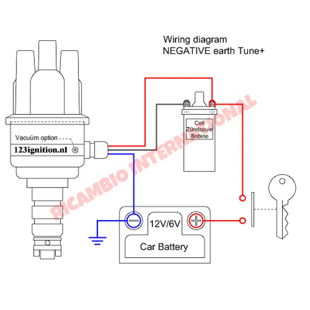 123 Electronic Bluetooth Distributor - Lancia Fulvia - Lancia Fulvia Ignition & Electrical Items