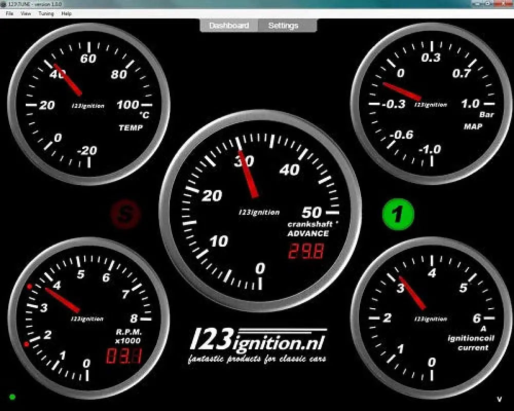 123 Electronic USB Programmable Distributor - Lancia Fulvia - Lancia Fulvia Ignition & Electrical Items