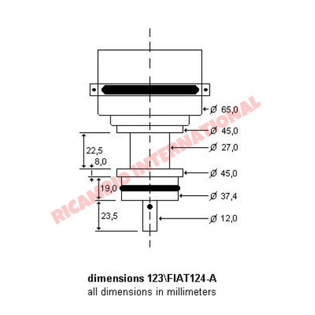 123 USB Programable Electronic Distributor - Fiat 124 131 - Ignition & Electrical Parts