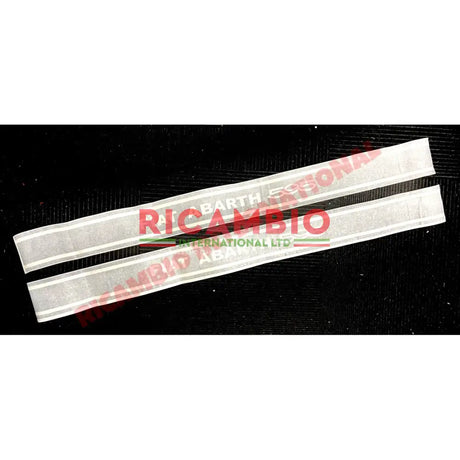 Abarth 595 Black Decal Kit - Classic Fiat 500 - Abarth