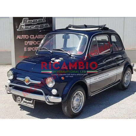 Abarth 595 White Decal Kit - Classic Fiat 500 - Abarth