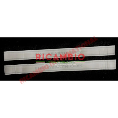 Abarth 695 White Decal Kit - Classic Fiat 500 - Abarth