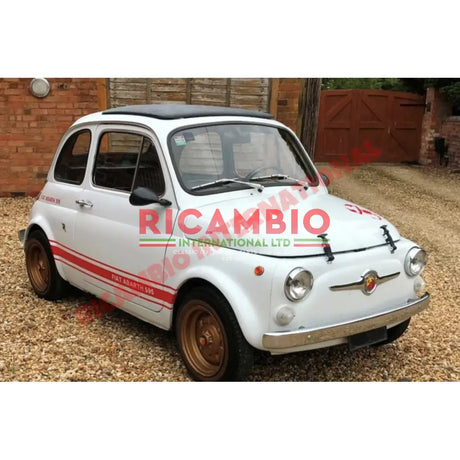 Abarth Front Bonnet Strap & Fittings Kit- Classic Fiat 500 600 - Modifications