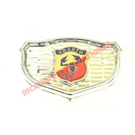 Abarth Front Panel Badge - Classic Fiat 500 - Classic Fiat 500 Parts & Spares