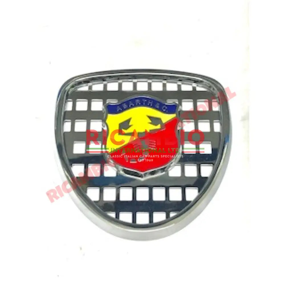Abarth Front Panel Badge - Fiat 600 - Badge - Grill & Emblem