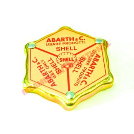 Abarth Oil Filler Cap - Classic Fiat 500,126,600 850 850T 900T/E,124,125,131,132 - Classic Fiat 500 Parts & Spares