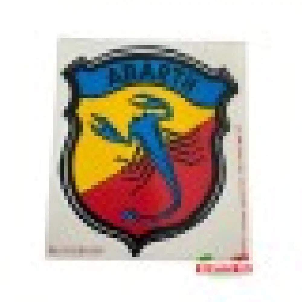 Abarth Shield Sticker Assorted - Abarth Classic Medium 100mm - Badges & Emblems