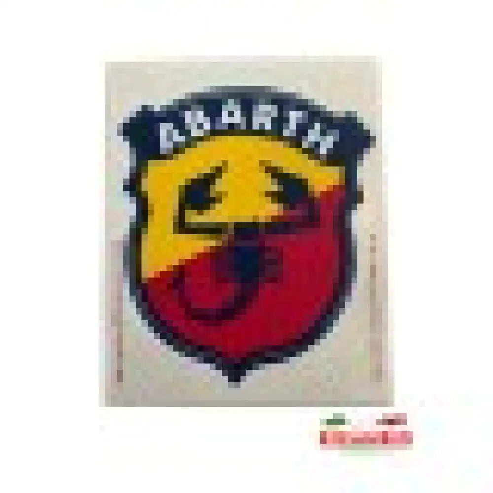 Abarth Shield Sticker Assorted - Abarth Medium 100mm - Badges & Emblems