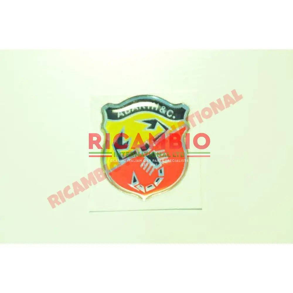 Abarth Sticker Shield - Badges & Emblems