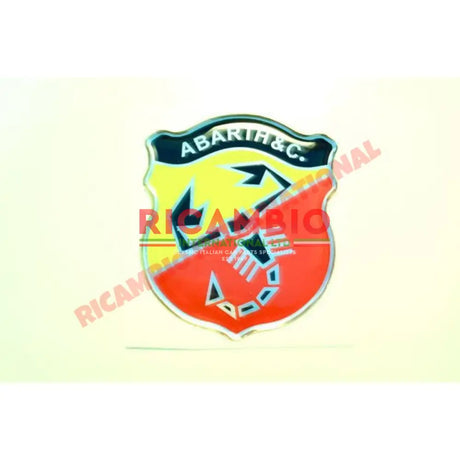 Abarth Sticker Shield - Badges & Emblems