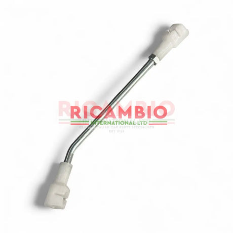 Accelerator Carburettor Rod with TWO Plastic Fittings - Classic Fiat 500 126 - Fuel System