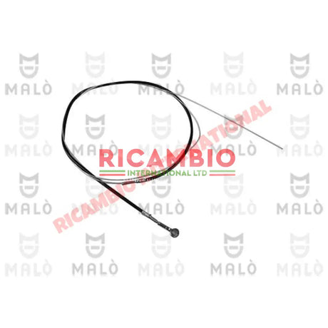 Accelerator Throttle Cable - Classic Fiat 500 D/F/L/R & 126 (650cc) - Cables - Clips & Springs