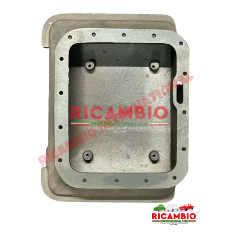 Alloy Sump Black Anodised & Gasket Kit - Classic Fiat 500 N/D/F/L/R 126 air cooled - Mechanical & Engine Parts