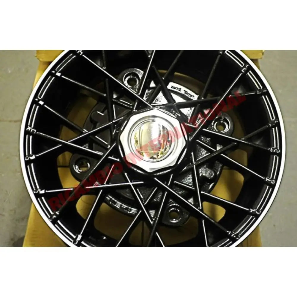 Alloy Wheel Kit (Satin Black) - Classic Fiat 500 126 - Modifications