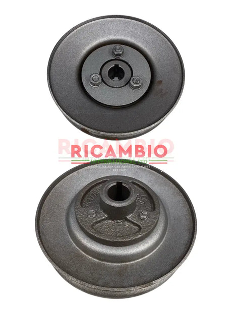 Alternator Pulley,Hub and Shim Assembly - Classic Fiat 500 126 - Reconditioned Parts
