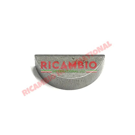 Alternator Woodruff Key - Classic Fiat 500 126 600 - Reconditioned Parts