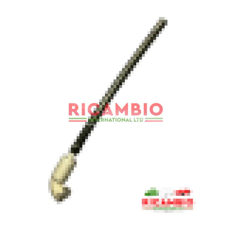 Aluminium Crankcase Breather,Gasket & Hose Kit - Classic Fiat 500,126 - Black silicone hose 500mm - Mechanical & Engine