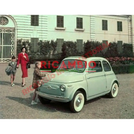 Aluminium Moulding Kit (5 piece) - Classic Fiat 500 - Chrome - Aluminium & Exterior Trim Parts