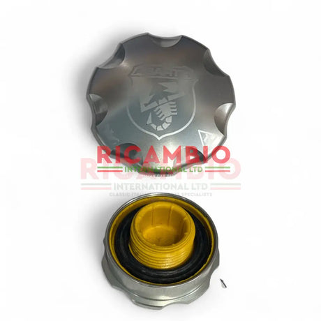 Aluminium Oil Filler Cap New Fiat 500 Abarth