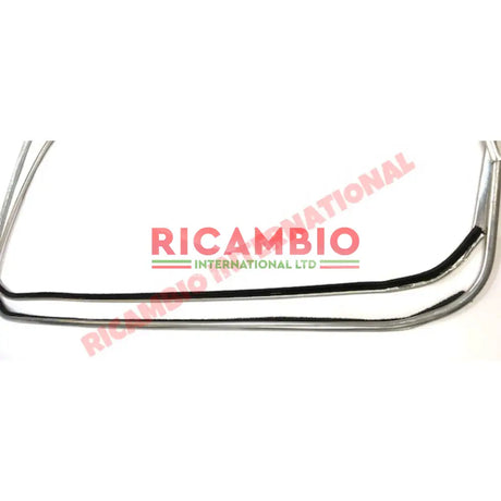 Aluminium Window Trim Surround Kit (4 piece) - Autobianchi A112 - Exterior Parts and Trims