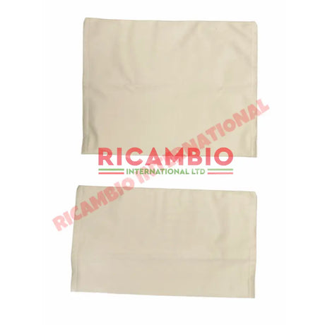 Beige MOHAIR Black Twin Sunroof Kit - Classic Fiat Panda - Sunroof & Associated Parts