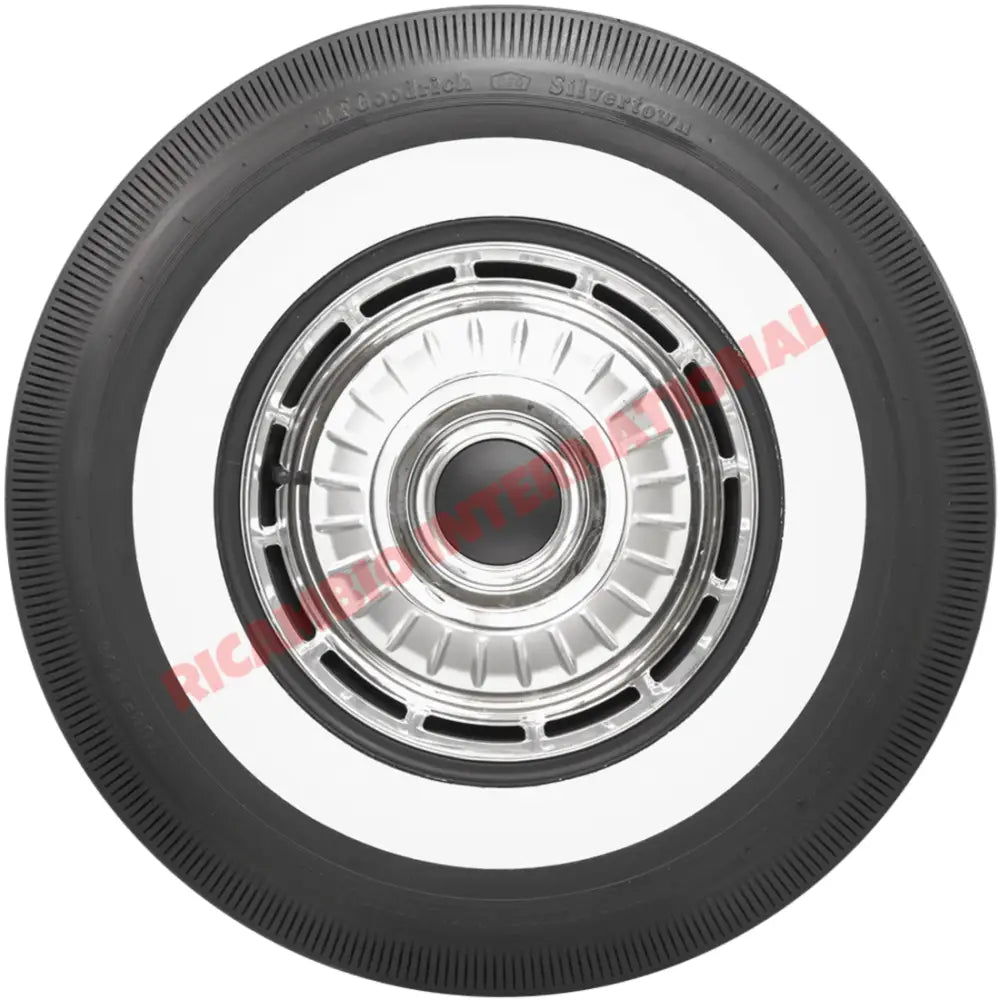BFGoodrich Whitewall Tyre 125-12 (Kit of 5 tyres) - Classic Fiat 500 Autobianchi Bianchina - Wheels - Tyres and Tubes