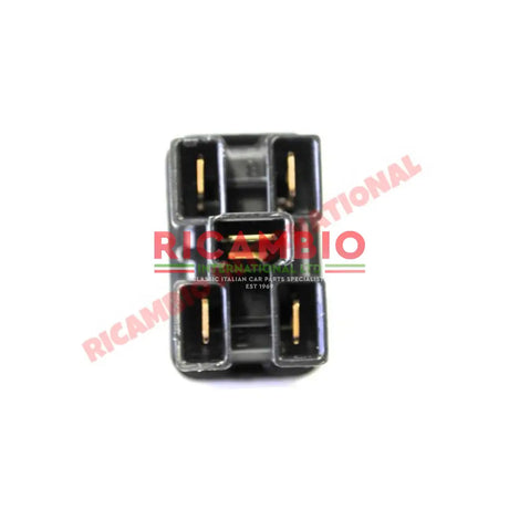 Black Dash Switch (5 Pin) - Classic Fiat 500 600 plus others - Classic Fiat 500 Parts & Spares