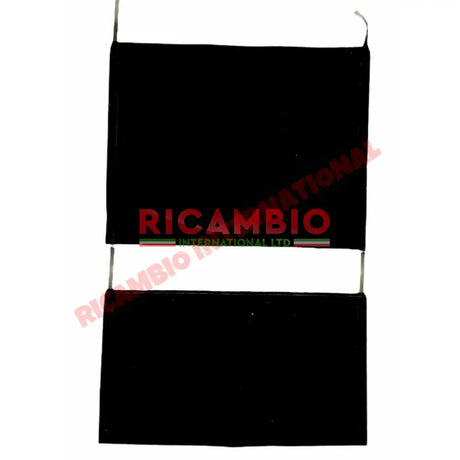 Black MOHAIR Black Twin Sunroof Kit - Classic Fiat Panda - Sunroof & Associated Parts