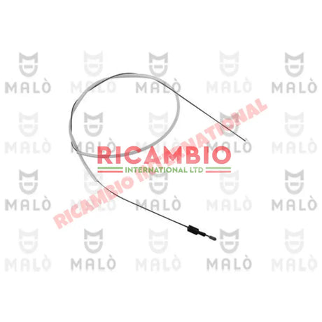 Bonnet Cable - Fiat 126 all models - Cables - Clips & Springs