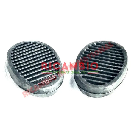 Brake & Clutch Pedal Rubber Kit - Lancia Fulvia - Lancia Fulvia
