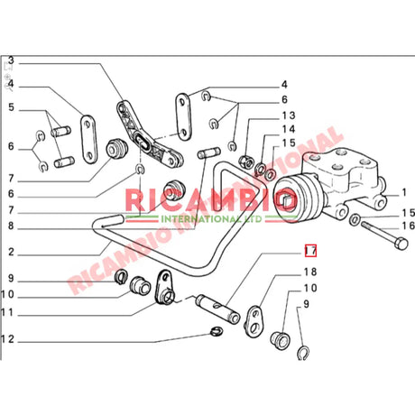 Brake Compensator Operating Pin - Lancia Delta Integrale - Lancia