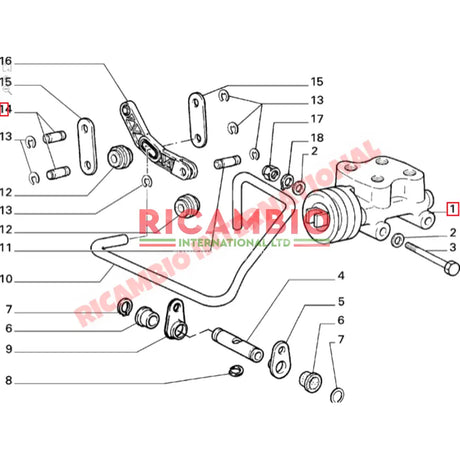 Brake Compensator Valve - Lancia Delta Thema - Brakes