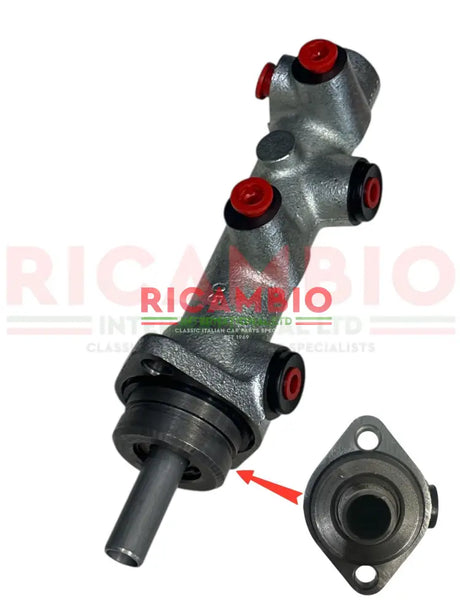 Brake Master Cylinder (1.25mm course pitch thread)- Fiat Strada 125,130TC Abarth Lancia Beta,Gamma,Trevi - Brake Parts