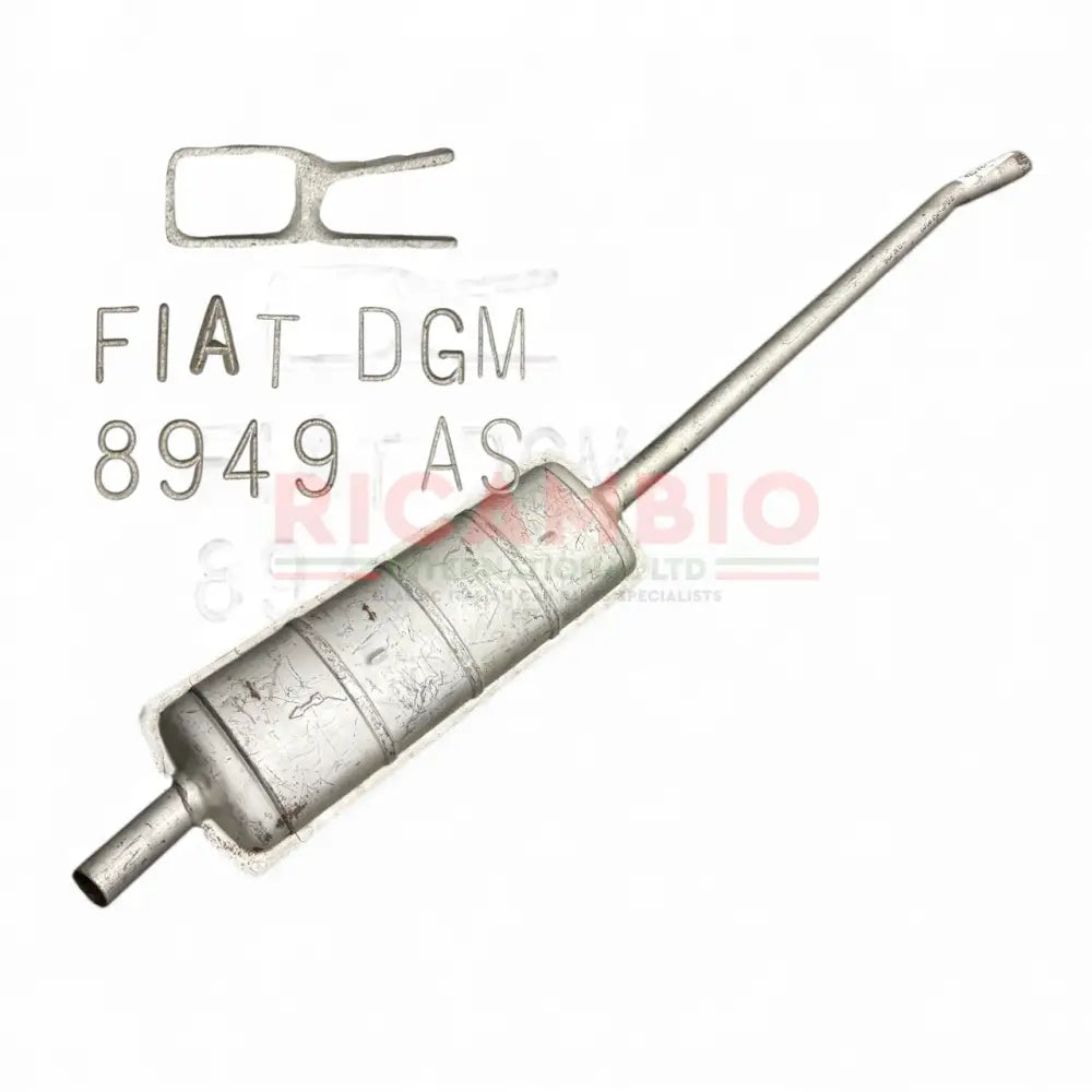Centre Exhaust Silencer - Fiat 128 - Exhaust