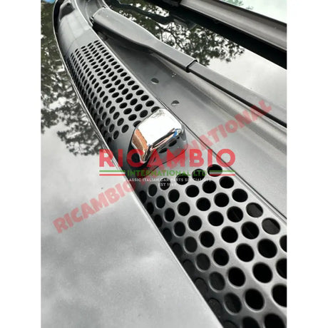 Chrome Plastic Washer Jet Cover Kit - New Fiat 500 all models - Accessories