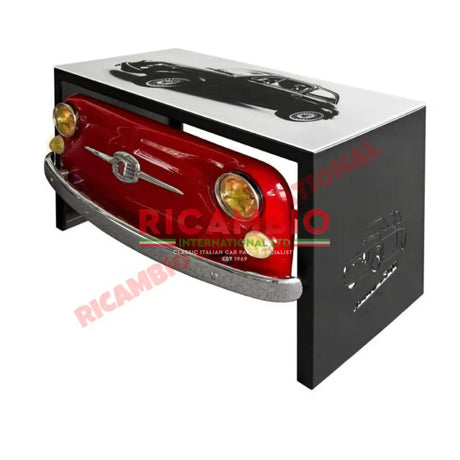 Classic Fiat 500 Hanging Wall Decoration/Furniture (FERRARI RED Fiat 500 F) - Toys - Gifts & Novelty Items