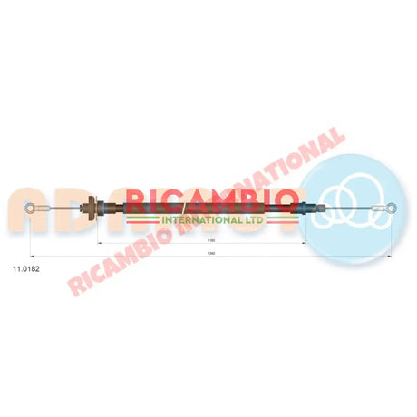 Clutch Cable LHD - Fiat 130 - Cables