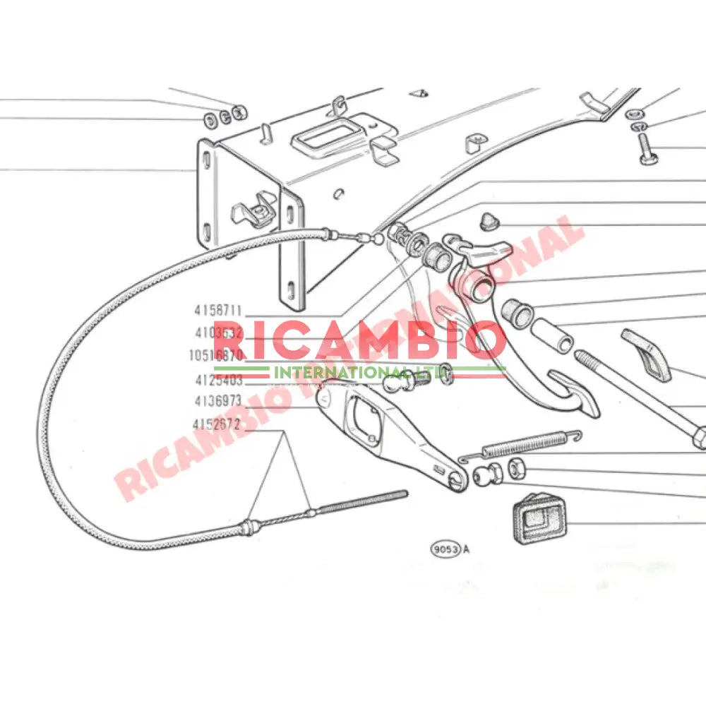 Clutch Fork - Fiat 124 - Clutch - Transmission & Related Parts