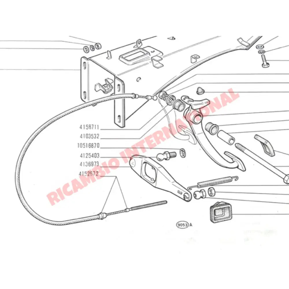 Clutch Fork - Fiat 125 all models - Clutch - Transmission & Related Parts