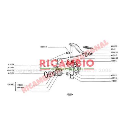 Clutch Shaft & Bushes - Fiat Punto,Classic Fiat Panda,Fiat Cinquecento,Seicento,New Fiat 500 PLUS OTHERS - Clutch &