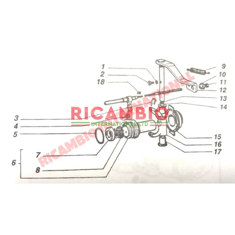 Clutch Shaft - Fiat 126 - Gearbox & Parts