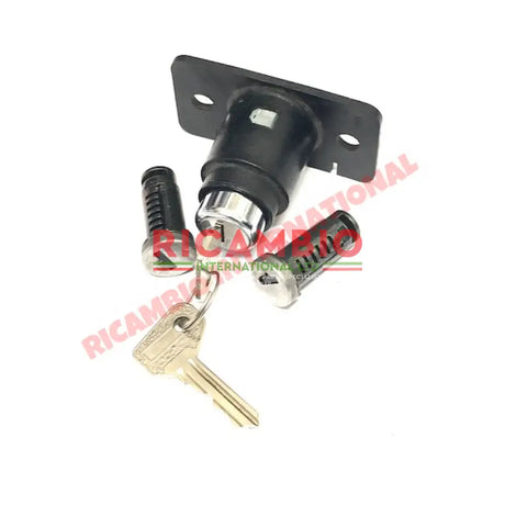 Complete Barrel Kit & Keys (3 piece) - Fiat 126 - Handles - Locks and Catches