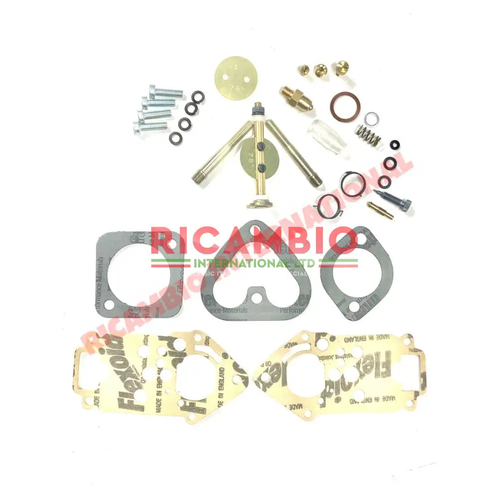 Complete Carburettor Overhaul Kit (WEBER 24/28 IMB) - Classic Fiat 500 126 - Gaskets - Seals - Grommets and Rubber Parts
