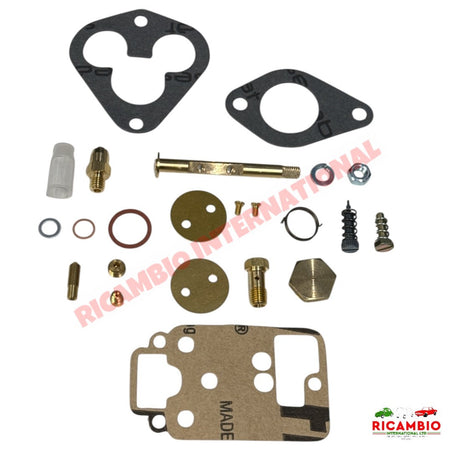 Complete Carburettor Overhaul Kit (WEBER 26OC10) - Classic Fiat 500