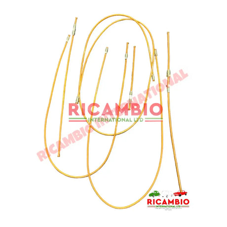 Copper Brake Pipe Kit - Fiat Topolino C Giardiniera,Belvedere - Brakes