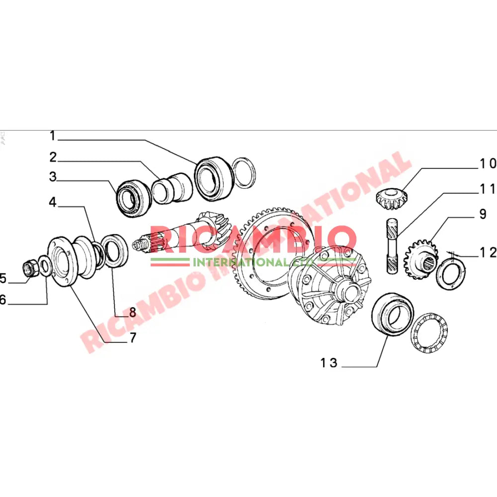 Differential Bearing - Classic Fiat Panda Y10