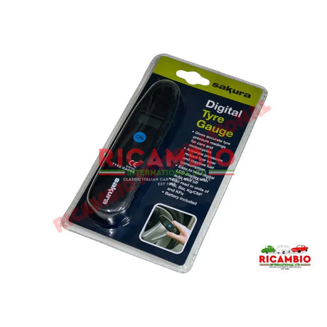 Digital Tyre Gauge - Wheels - Tyres and Tubes