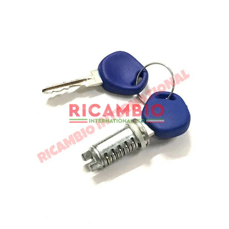 Door Barrel & Two Keys - New Fiat 500 - Handles - Locks and Catches