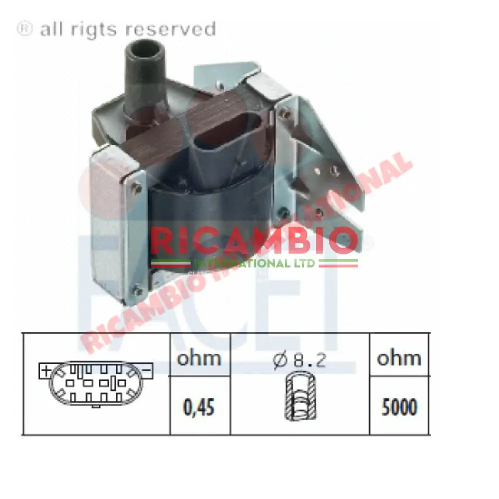 Electronic Ignition Coil - Fiat Uno,Tipo,Tempra,Croma,Fiorino Lancia Y10,Thema - Lancia Y10